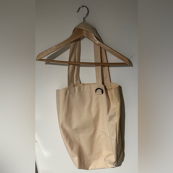 NIKE HERITAGE RETRO LOGO LARGE CANVAS TOTE BAG - Picture 3 of 3